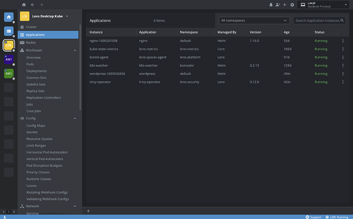 App view